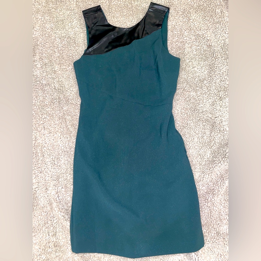 Armani Exchange Green and Black Short Dressx Sz 4